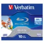 Verbatim BD-R DL 50GB 6x Inkjet Printable Jewel Case 10 kpl:n pakkaus