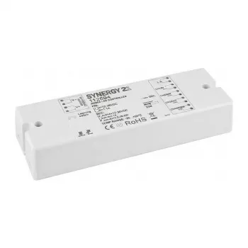 Synergy 21 EOS 10 ZigBee CV LED-ohjain 4-kanavainen 100W RGB-W 12V virtalähteellä