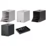 DURABLE IDEALBOX PLUS työpöytälaatikkoyksikkö - 7 laatikkoa - harmaa - C4/A4 - polystyreeni