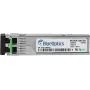 BlueOptics M-FAST SFP-LH/LC yhteensopiva SFP-lähetin-vastaanotin yksimuotokuidun 155 Mbit/s tiedonsiirtoon kuituverkoissa, tukee Fast Ethernet-, Fibre Channel- tai SONET/SDH-sovelluksia kytkimissä, reitittimissä, tallennusjärjestelmissä ja vastaavissa