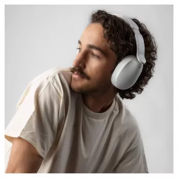 Skullcandy Hesh 360 langattomat over-ear-kuulokkeet, Bluetooth 5.0, aktiivinen melunvaimennus, valkoinen