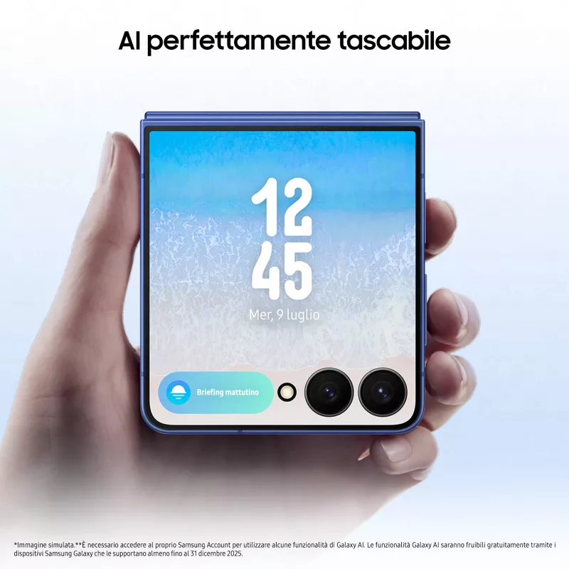Samsung Galaxy Z Flip7 5G 12GB RAM 256GB musta