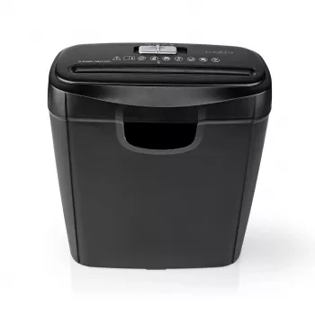 Nedis paperisilppuri 10L ristileikkaus P-4 musta