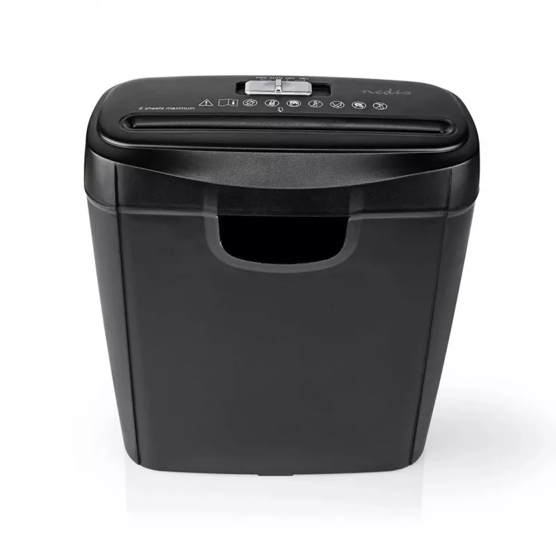 Nedis paperisilppuri 10L ristileikkaus P-4 musta