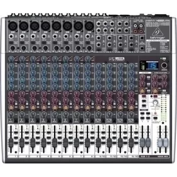 Behringer XENYX X2222USB 22-kanavainen analoginen mikseri USB-liitännällä ja efekteillä
