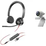Poly Studio P5 Kit henkilökohtainen videoneuvottelujärjestelmä Full HD 80 astetta 4x musta harmaa