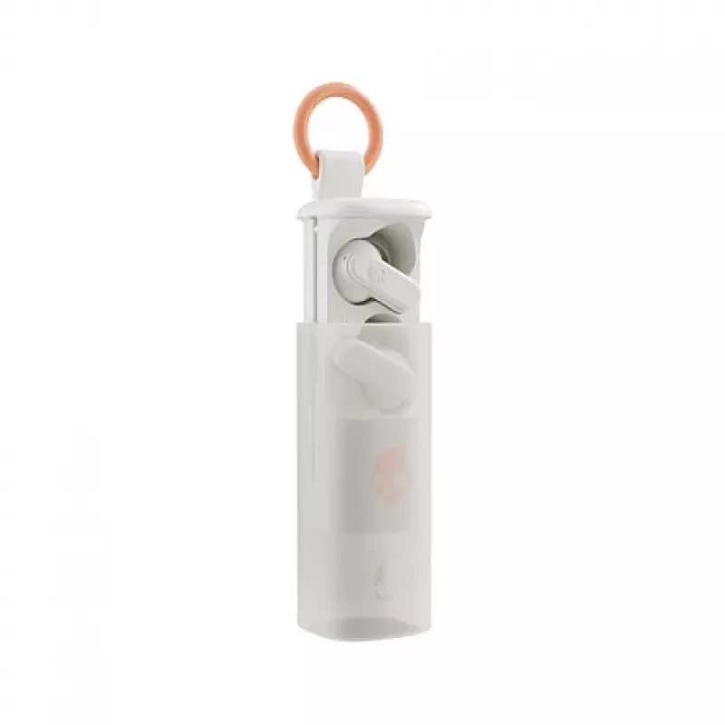 Skullcandy Dime Evo True Wireless -nappikuulokkeet, True White, Bluetooth 5.3, IPX4, jopa 20 tunnin akunkesto (S2DTW-S951)