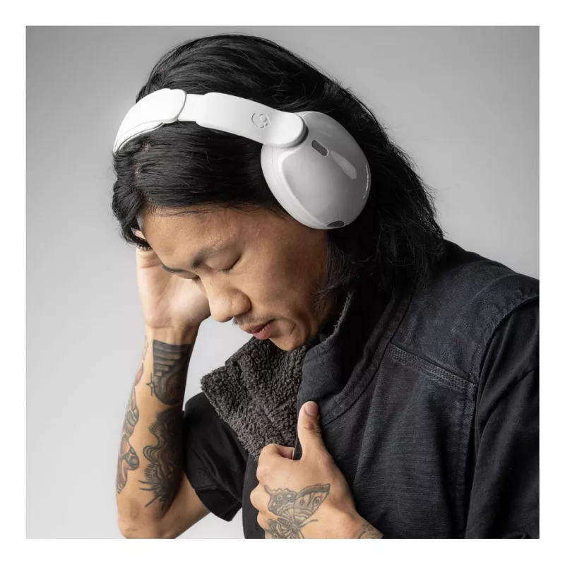 Skullcandy Hesh 540 ANC langattomat over-ear-kuulokkeet Bluetooth 5.3 valkoinen ANC 50h