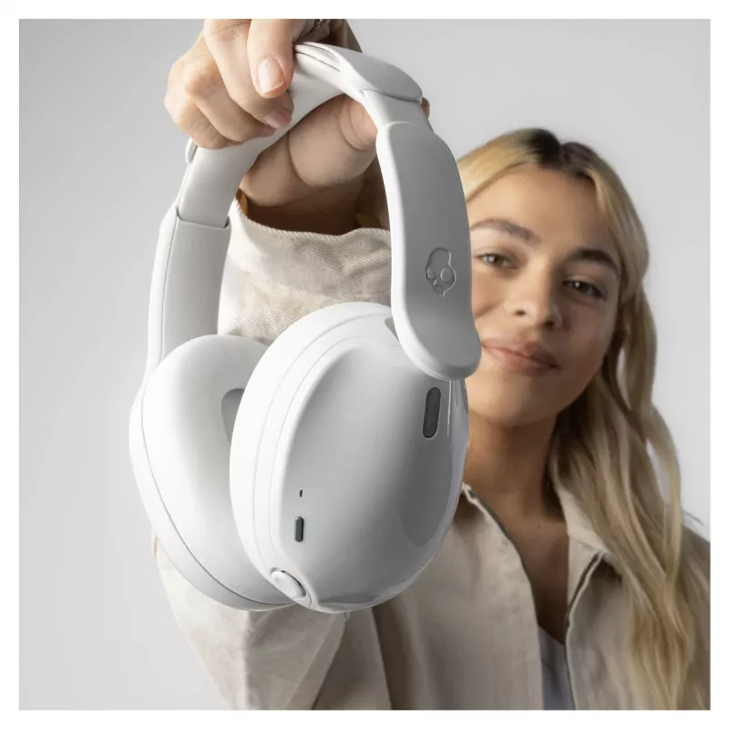 Skullcandy Hesh 540 ANC langattomat over-ear-kuulokkeet Bluetooth 5.3 valkoinen ANC 50h