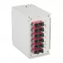 EFB-ELEKTRONIK DIN-kiskolaatikko OM4 6x SC-duplex-liitäntä ilman pigtaileja (BHS60203.6OM4)