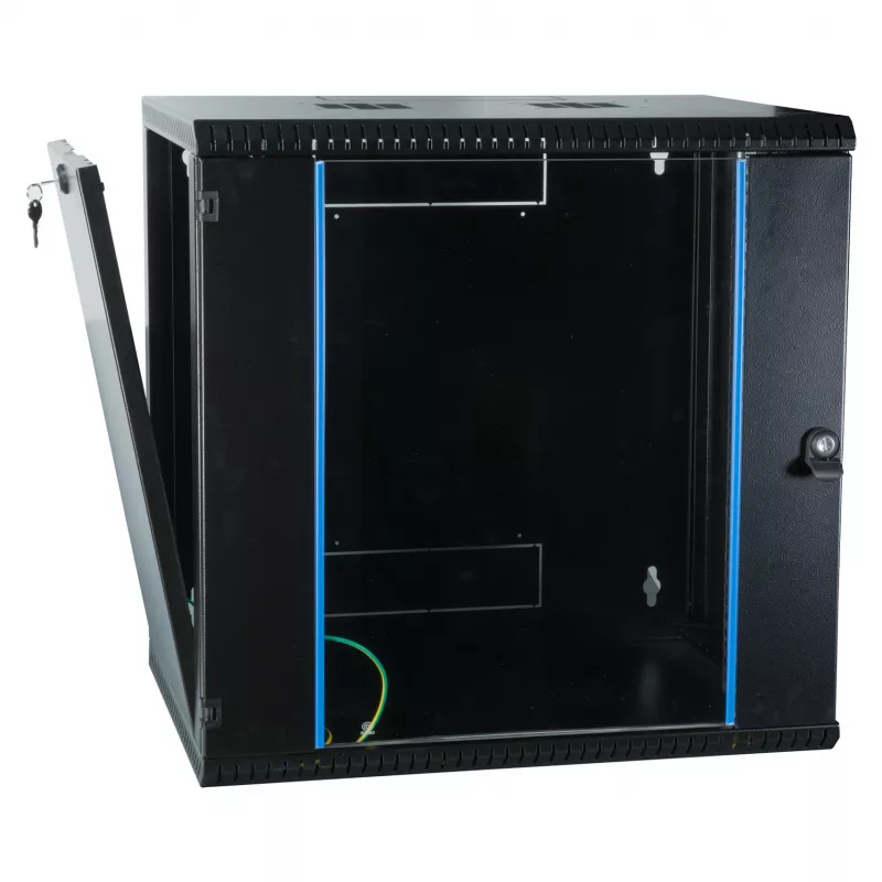 EFB Elektronik EFB 19 tuuman seinäkotelo 12U, kiinteä, yksiosainen, RAL 9005, syvyys 450 mm