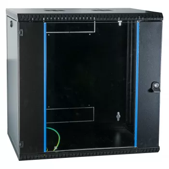 EFB Elektronik EFB 19 tuuman seinäkotelo 12U, kiinteä, yksiosainen, RAL 9005, syvyys 450 mm