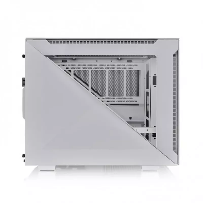 Thermaltake Divider 200 TG Snow Micro-kotelo, valkoinen, karkaistu lasi
