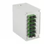 EFB-ELEKTRONIK DIN-kiskokotelo OS2 6xSC/APC Duplex-liitin ilman pigtaileja (BHS60228.6)