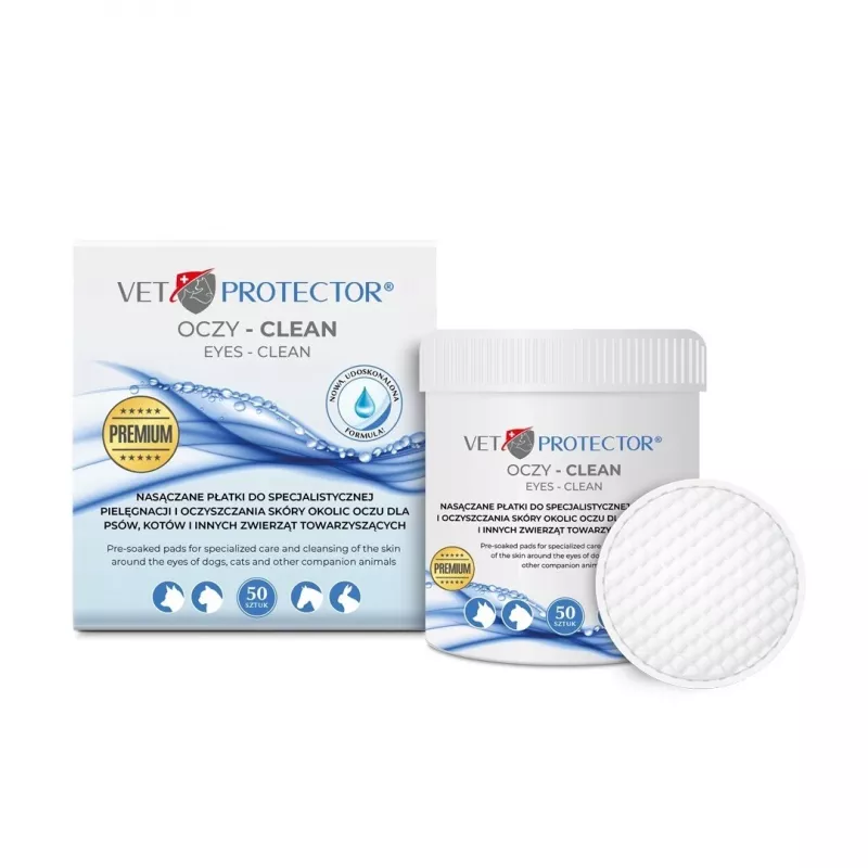 JM SANTE VET PROTECTOR Eye Clean -puhdistuspyyhkeet 50 kpl
