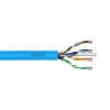 DIGITUS CAT 6A asennuskaapeli U/UTP Dca AWG 23/1 LSOH 100m sininen rulla