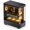 Jonsbo TK-5 Midi-Tower, ATX, Tempered Glass - musta