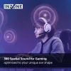 Sony INZONE H5 langaton pelikuuloke over-ear mikrofonilla valkoinen