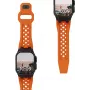 URBAN ARMOR GEAR UAG Monarch Strap Apple Watch Ultra/44/45/46mm - oranssi / titanium black