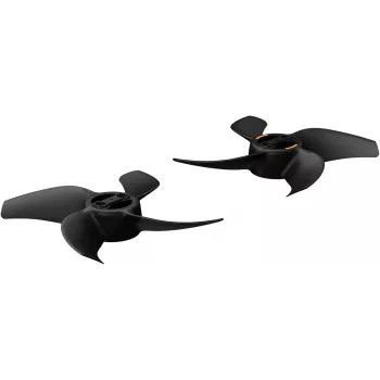 DJI Avata 360 potkuri (2 paria) - musta - luja komposiittimateriaali - varaosat