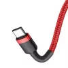 Baseus Cafule USB-C - USB-C kaapeli 60W 1m punainen