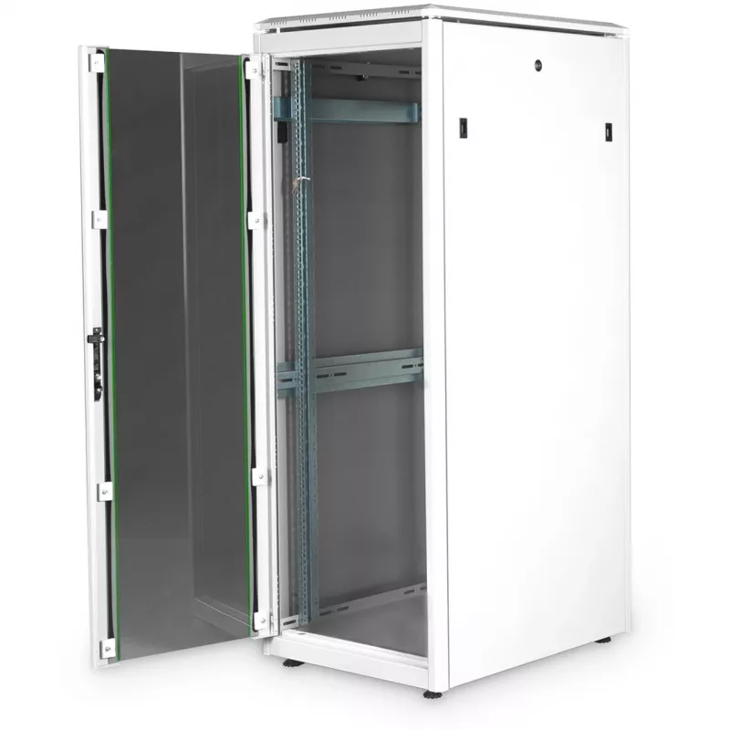 DIGITUS Unique Series verkkokaappi 32U 600x800mm vaaleanharmaa