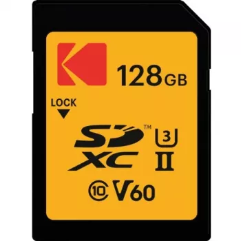 Kodak SDXC 128GB UHS-II U3 V60 Ultra Pro muistikortti