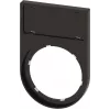 Siemens SIRIUS ACT 3SU1900-0AR10-0AA0 merkkikilven pidike litteä pyöristetty musta 12,5x27 mm