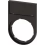 Siemens SIRIUS ACT 3SU1900-0AR10-0AA0 merkkikilven pidike litteä pyöristetty musta 12,5x27 mm