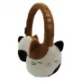 Lazerbuilt Squishmallows Cam the Cat Bluetooth-kuulokemikrofoni lapsille - korvan yli asetettavat langattomat kuulokkeet mikrofonilla, lapsiturvallinen äänenvoimakkuus (85dB), jopa 10h akku, USB-C, pinkki/valkoinen