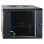 EFB-ELEKTRONIK 19 tuuman seinäkotelo 9U, kiinteä, yksiosainen, RAL 9005, syvyys 450 mm (691709VTS.45)