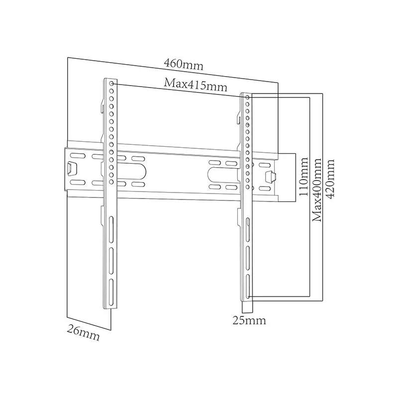 BLOW LCD TV -teline HQ 13-42 TYP X saranalla 180°