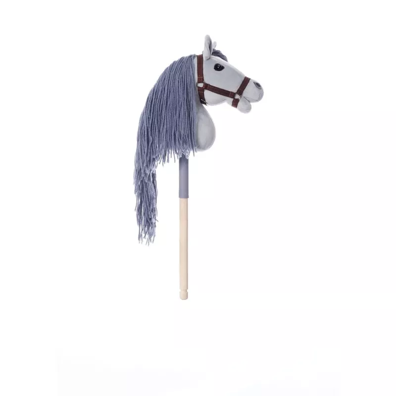 TOOTINY HOPPIHORSE pehmohevonen keppihevonen A4, harmaa