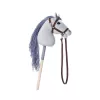 TOOTINY HOPPIHORSE pehmohevonen keppihevonen A4, harmaa
