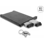 Delock sovitinkehyks 2 x M.2 NVMe SSD SFF-8654-liitännällä 12,7 mm Slim-ODD-paikkaan (47138)