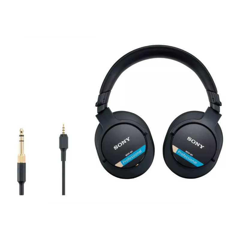 Sony MDR-M1 suljetut studiokuulokkeet - musta