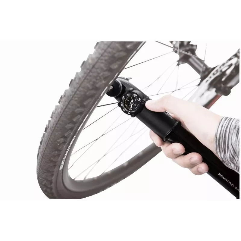 TOPEAK Mountain DA G Dual Action minikäsipumppu painemittarilla