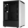 Aerocool Bionic V1 Midi-Tower, RGB, karkaistu lasi - musta/valkoinen