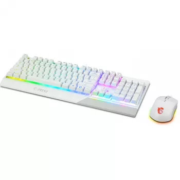 MSI Vigor GK30 Combo White -pelinäppäimistö ja -hiiri -sarja (DE Layout)