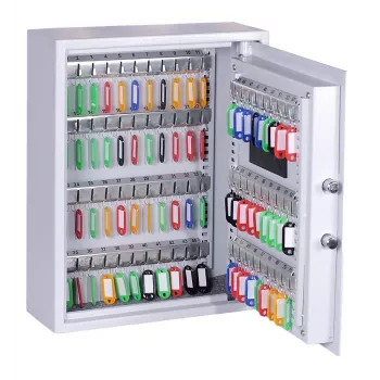 OLYMPIA GOsafe 50B avainsäilytyslaatikko, polypropeeni (PP), harmaa, 71 koukkua, koodi, 450 x 360 x 120 mm