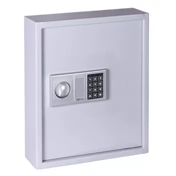 OLYMPIA GOsafe 50B avainsäilytyslaatikko, polypropeeni (PP), harmaa, 71 koukkua, koodi, 450 x 360 x 120 mm