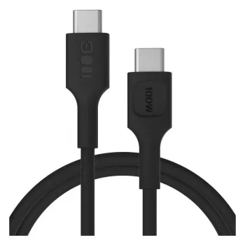 GREEN CELL USB-C - USB-C PowerStream 100W punottu kaapeli 1,2m musta