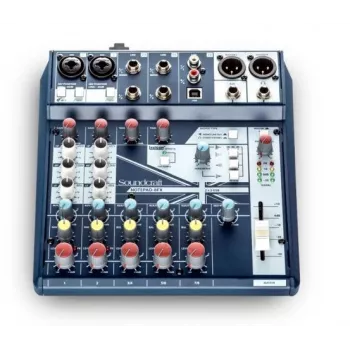 Soundcraft Notepad-8FX analoginen mikseri Lexicon-tehosteilla