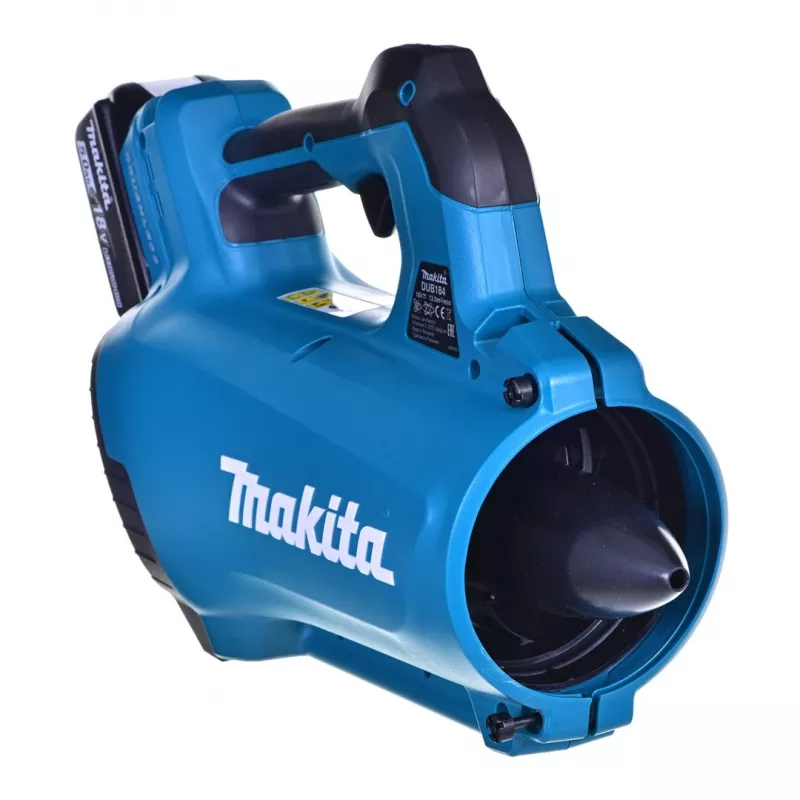 Makita DUB184RT akkukäyttöinen lehtipuhallin 176 km/h 18 V musta sininen