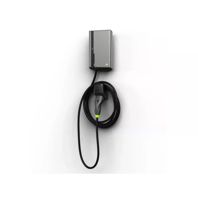 Greencell Habu Holder EV-latauskaapelin pidike Type-2-pistokkeelle - musta