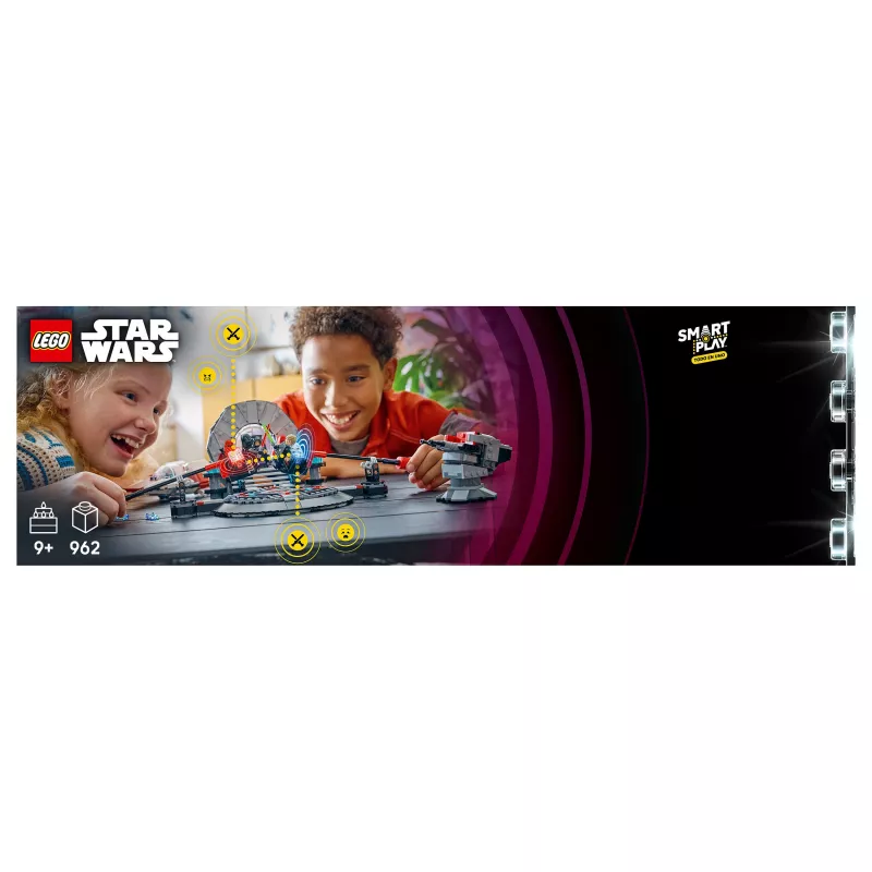 LEGO Star Wars SMART Play: A-Wing ja valtaistuinsalin kaksintaistelu (75427)