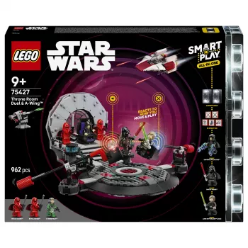LEGO Star Wars SMART Play: A-Wing ja valtaistuinsalin kaksintaistelu (75427)