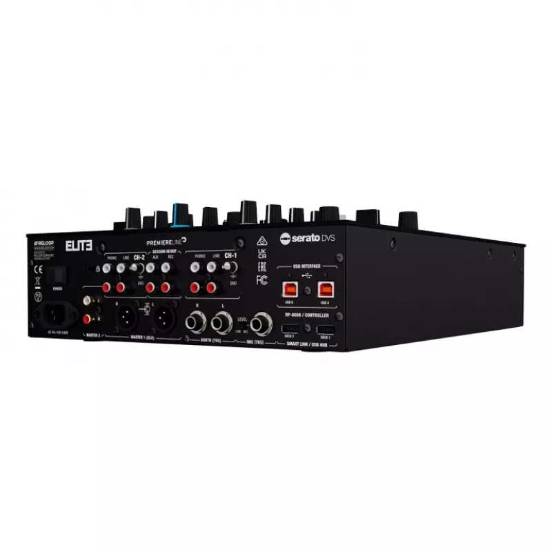 RELOOP Elite – ammattimainen 2-kanavainen DVS-mikseri Serato DJ Prolle
