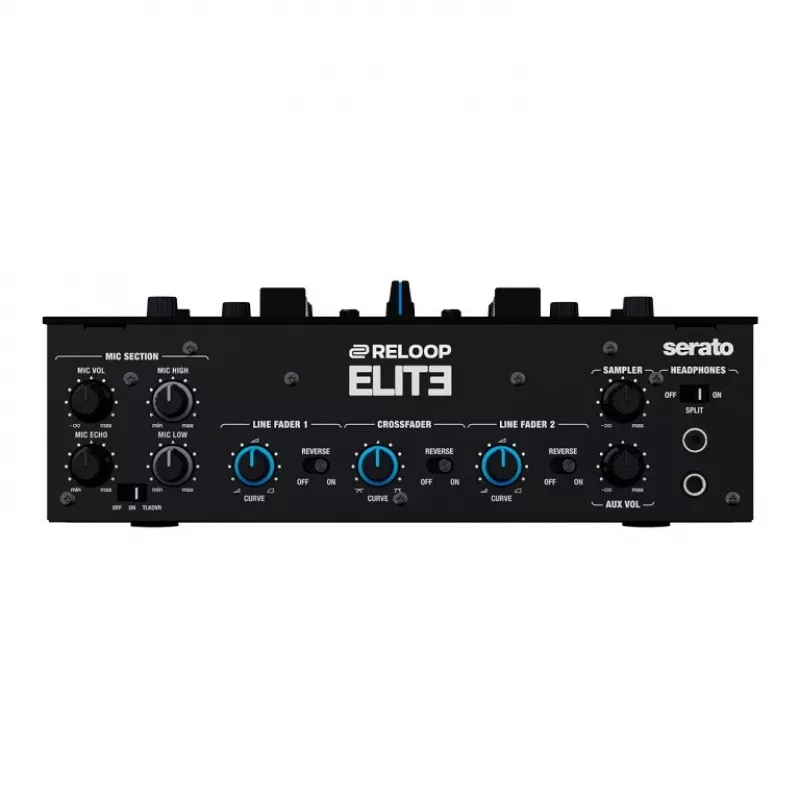RELOOP Elite – ammattimainen 2-kanavainen DVS-mikseri Serato DJ Prolle