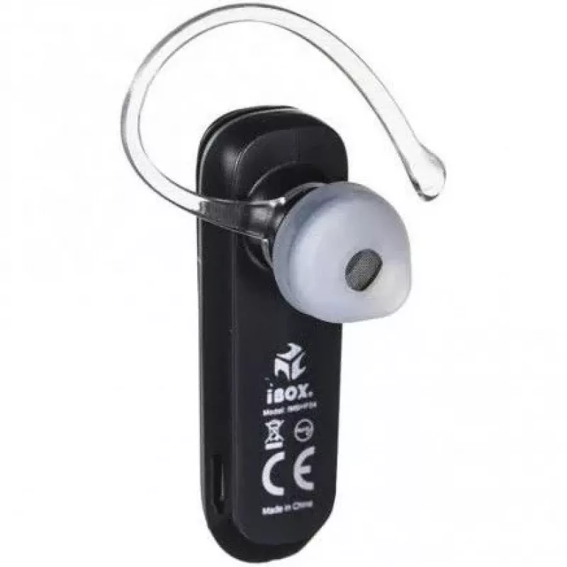 iBox BH4 Bluetooth-kuulokemikrofoni langaton korvakoukku musta